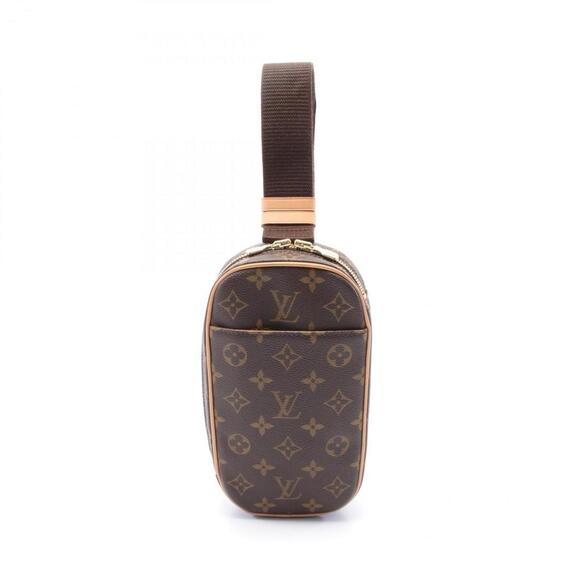 LOUIS VUITTON Brown Monogram Leather Fanny Pack - Picture 1 of 8